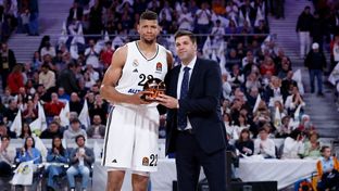 Tavares named EuroLeague MVP for March and April