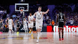 92-84: El Madrid logra la 10ª victoria seguida en casa en la Euroliga