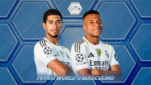 مبابي وبيلينجهام، في الفريق FIFPRO World11 للرجال 2025