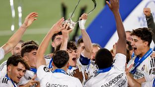 El Juvenil A se enfrentará en la Youth League al Inter, Roma, Leipzig, AEK de Atenas, PSV y Arsenal