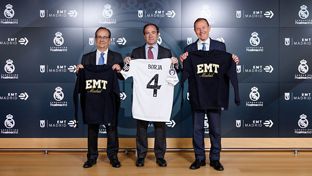 La Fundación Real Madrid y EMT Madrid ratifican su colaboración