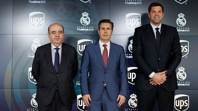 La Fundación Real Madrid y UPS renuevan su colaboración en beneficio de los niños y jóvenes en riesgo de exclusión