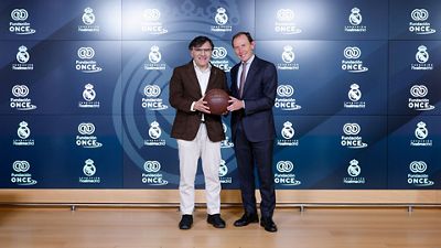 مؤسسة ريال مدريد ومؤسسة أونس تقدمان تحالفهما من أجل الوصول في سانتياغو برنابيو