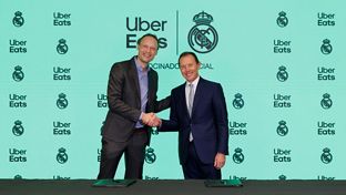 Uber Eats, new official sponsor of Real Madrid