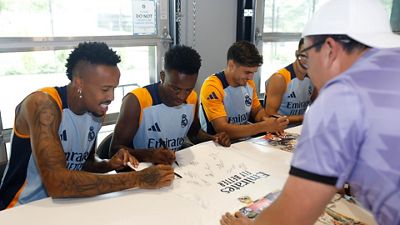 Meeting with the fans in Charlotte