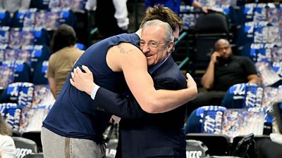 El presidente, con Doncic en Dallas