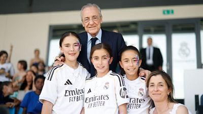 Le président a assisté au match Real Madrid-Granada au Di Stéfano
