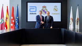 Abbott amplía su innovadora alianza en salud con el Real Madrid y la Fundación Real Madrid