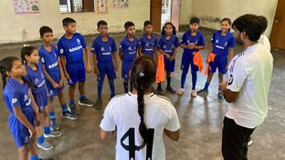 La Fundación Real Madrid refuerza la formación de sus educadores en la India