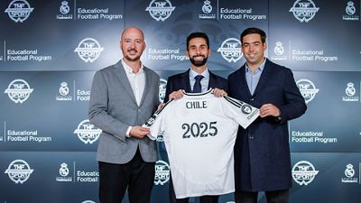 La Fundación Real Madrid lanza su primer Educational Football Program en Chile