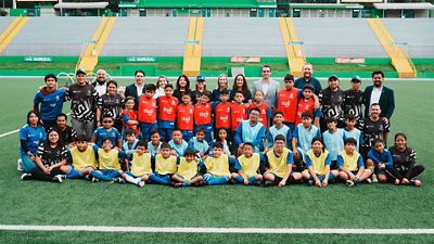 Abbott, la Fundación Real Madrid y la Fundación Carlos F. Novella colaboran en la campaña 'Combate la malnutrición' en Guatemala