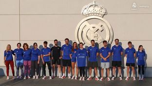 Azulmarino y adidas refuerzan su compromiso solidario con la Fundación Real Madrid 