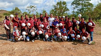 Primeras jornadas de formación de fútbol de la Fundación en Indonesia