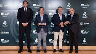 La Fundación Real Madrid, Westfield Parquesur y el Ayuntamiento de Leganés renuevan su apoyo a la escuela de baloncesto