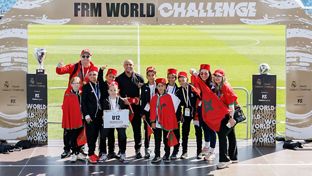 Roberto Carlos inaugura la quinta edición del World Challenge de la Fundación Real Madrid