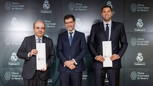 La Fundación Real Madrid y la Clínica Universidad de Navarra se unen para llevar el deporte y sus valores a niños hospitalizados