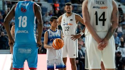 Emotivo gesto por la inclusión en el WiZink Center organizado por la Fundación Real Madrid y Endesa