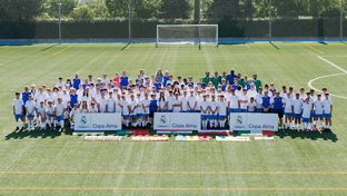 Once escuelas de ocho países participan en la XII Copa Alma de la Fundación Real Madrid