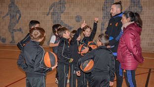 Éxito del II campus de baloncesto de Navidad de la Fundación