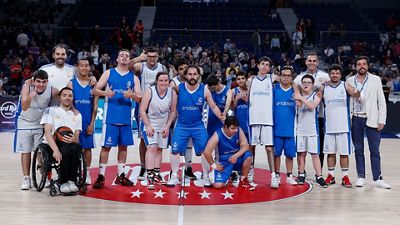Endesa participó en la exhibición de la escuela de baloncesto adaptado de la Fundación