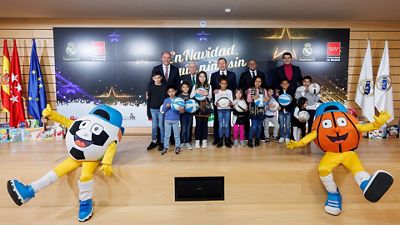 La Fundación Real Madrid presenta la campaña ‘En Navidad, ningún niño sin regalo’