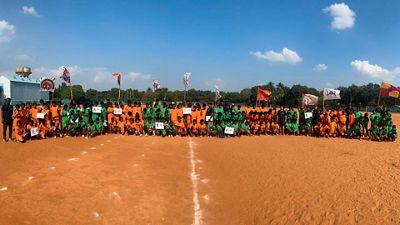 The Foundation's schools in India hold the third Copa Alma