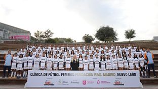 La Fundación Real Madrid impulsa la igualdad a través del deporte en Monterrey (México)
