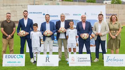 El campus de la Fundación Real Madrid en colaboración con Educon celebra su tercera edición en Tenerife