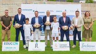 El campus de la Fundación Real Madrid en colaboración con Educon celebra su tercera edición en Tenerife