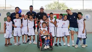La Fundación Real Madrid inaugura su primera escuela adaptada en Barranquilla
