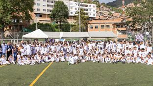 La Fundación inaugura una escuela sociodeportiva en Medellín