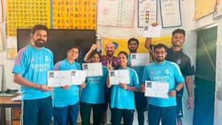 Jornadas de Formación de Fútbol y Valores en la India con Kinship for Humanitarian Social and Holistic Intervention 