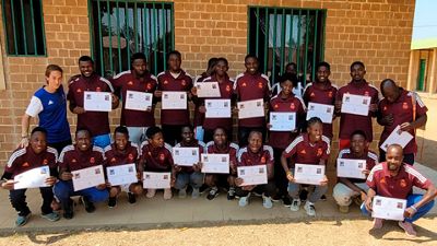 La Fundación Real Madrid impulsa las I Jornadas de Formación en Fútbol y Baloncesto en Angola