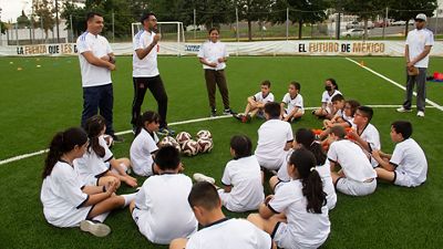 Formación en las escuelas sociodeportivas de la Fundación en México