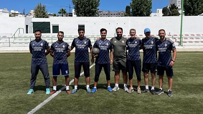 Formación de fútbol y valores para los entrenadores de la escuela de la Fundación en Tánger