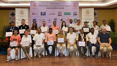 La Fundación Real Madrid organiza el primer Foro de Innovación del Programa de Escuelas Sociodeportivas en Asia-Pacífico