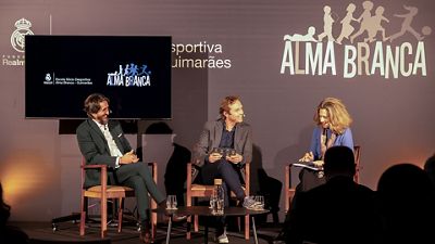 Alma Branca y la Fundación Real Madrid celebran 10 años de colaboración en Portugal