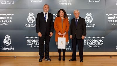 El hipódromo de la Zarzuela, nuevo colaborador de la Fundación Real Madrid