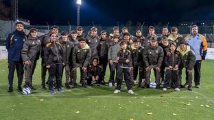 El Juvenil C, con la escuela sensorial de la Fundación para niños con discapacidad visual