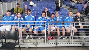 Exhibición de las escuelas adaptadas en el WiZink durante el Real Madrid-Gran Canaria 