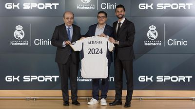 Arbeloa launches the Foundation's first clinic in Albania