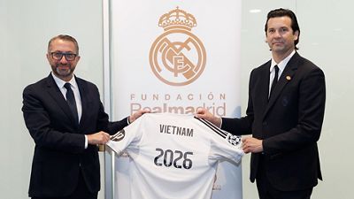 La Fundación Real Madrid presenta su primer clínic en Vietnam