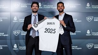 Real Madrid Foundation signs agreement with SEK-Dublin to launch first-ever Educational Football Programme in European Union