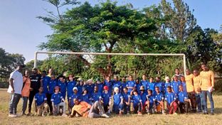 Segunda formación en la escuela de la Fundación en Tanzania