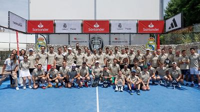 Casillas inaugura el V Circuito de Pádel Fundación Real Madrid by Santander