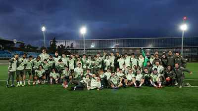 El Juvenil A comparte un entrenamiento inclusivo con el equipo Genuine
