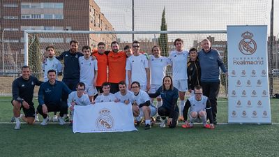 Laureus at the Fundación Real Madrid’s adapted school in Valdebernardo