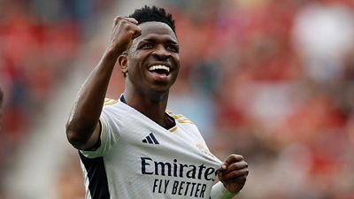 ビニシウスJr.、自身のシーズン最多得点記録に並ぶ