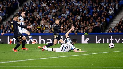 The goal: Tchouameni passes long, Carvajal provides the perfect assist and Güler scores