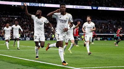 Le leader ne fait qu'une bouchée du Celta au Bernabéu